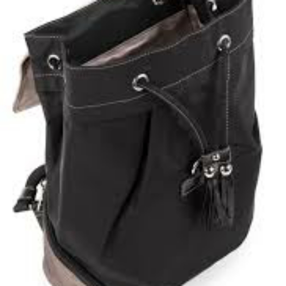 Lancaster Paris backpack nylon drawstring bag - Picture 3 of 8